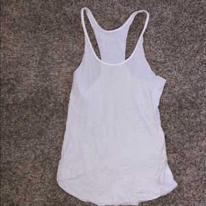 Lululemon white tank top